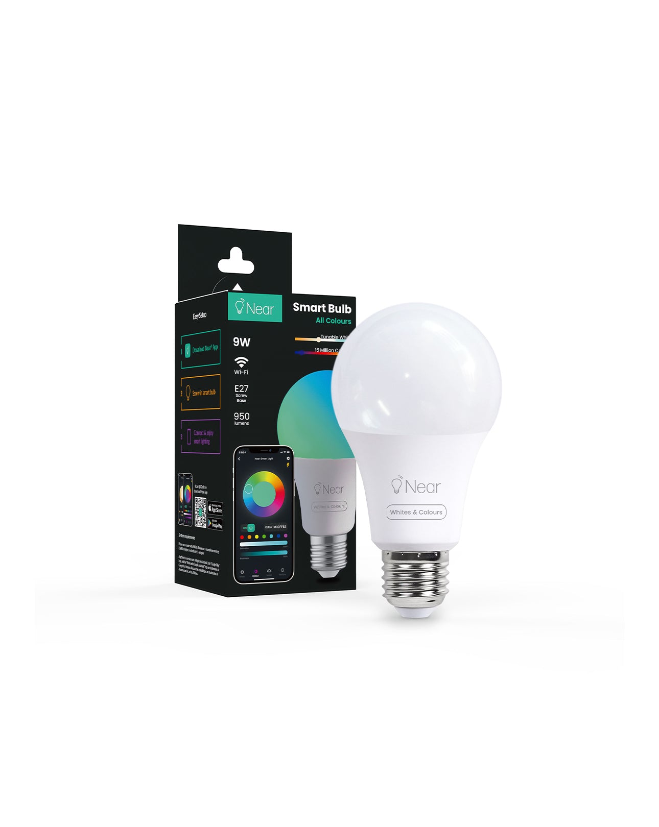 E27 Smart Bulb (All Colours)