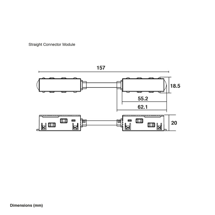 Straight Connector Magnetic Module